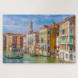 Wonderful view of Canal Grande, Venice, Italy Jigsaw Puzzle