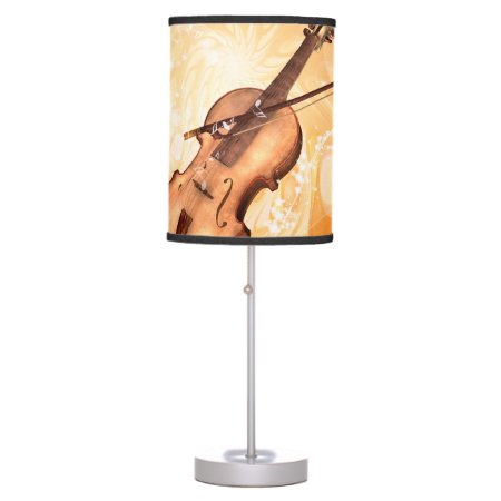 Wonderful Violin Table Lamp