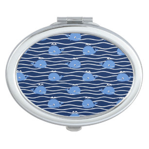 Wonderful Whales Vanity Mirror