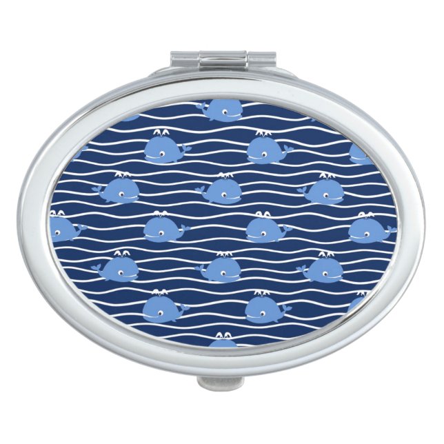 Wonderful Whales Vanity Mirror (Front)