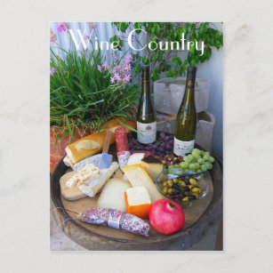 Wonderful Wine Country Postcard! Postcard