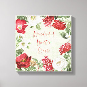 Wonderful Winter Days Canvas Print
