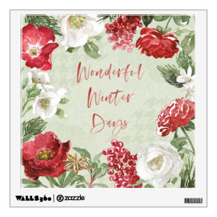 Wonderful Winter Days Wall Decal