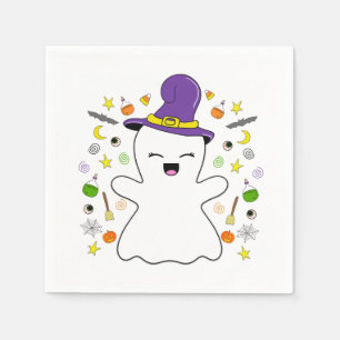 Wonderful Witchy Ghost Napkins