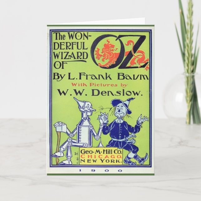Wonderful Wizard of Oz Card (Front)