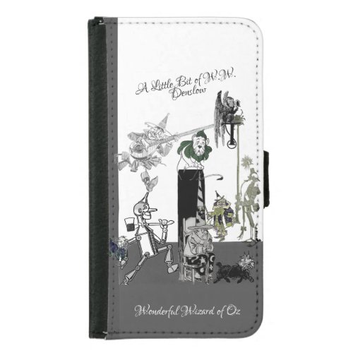 Wonderful Wizard of OZ Illustrations  Samsung Galaxy S5 Wallet Case