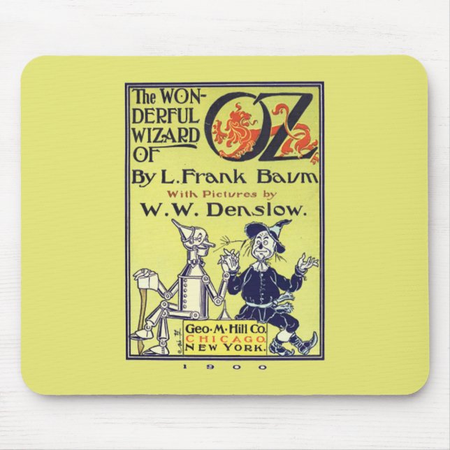Wonderful Wizard of Oz Mouse Pad (Front)
