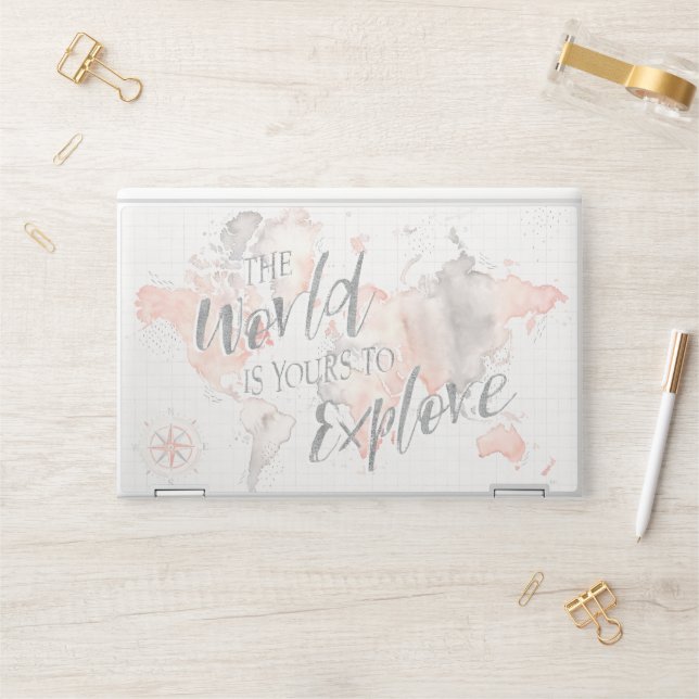 Wonderful World I HP Laptop Skin (Desk)