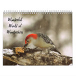 Wonderful World Of Woodpeckers Two Page Calendar at Zazzle
