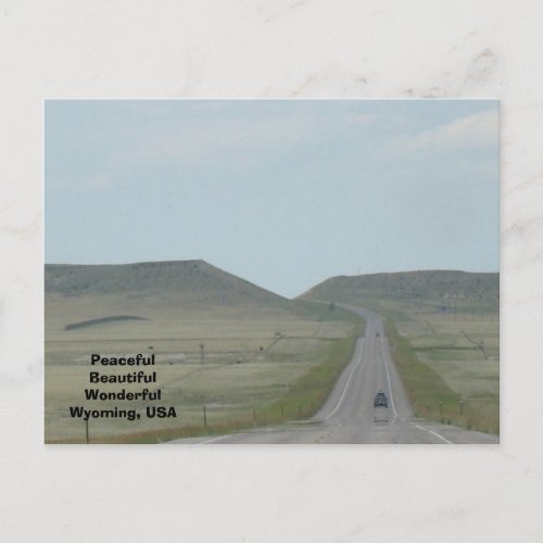 Wonderful Wyoming Postcard