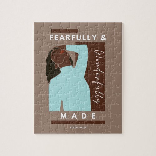 Wonderfully and Fearfully Made Scripture Jigsaw Puzzle