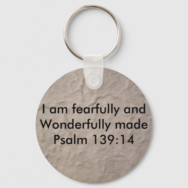 Wonderfully Made Keychain (Front)