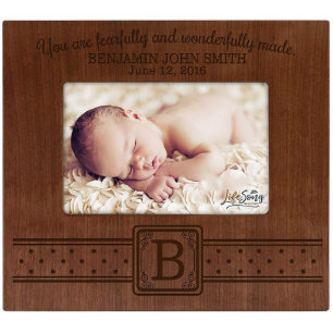 Wonderfully Made Newborn's Cherry Photo Frame
