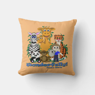 Wonderfully Made Throw Pillow