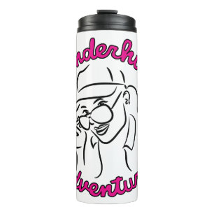 Wonderhussy Adventures Portrait Thermal Tumbler