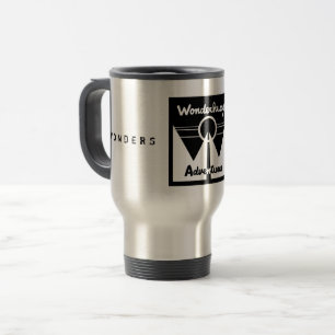 Wonderhussy Adventures Spotlight Logo Travel Mug