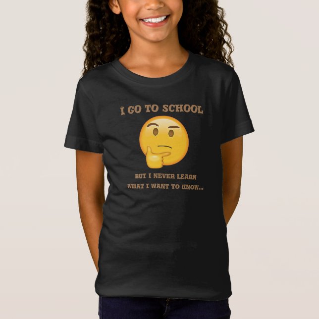 WONDERING EMOJI T-Shirt (Front)