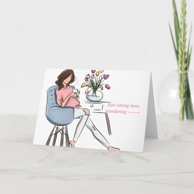 WONDERING FRIENDSHIP CARD (Front)