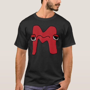 Wondering Letter M Alphabet Lore T-Shirt