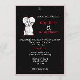 Wonderland 2 invitation