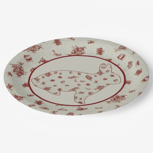 Wonderland 2 Rabbit Paper Plates