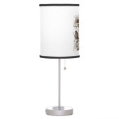 Wonderland Alice Humpty Dumpty Conversation Quote Table Lamp (Left)