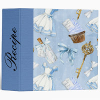 Wonderland Alice Pattern Recipe/Photo Binder