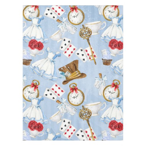 Wonderland Alice Pattern Tablecloth