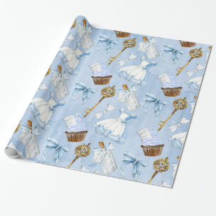 Wonderland Alice Pattern Wrapping Paper