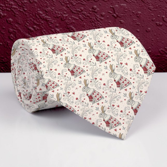 Wonderland Classic Pattern Necktie Tie (Creator Uploaded)