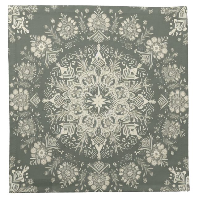 Wonderland Cotton Napkins (set of 4) (Front)