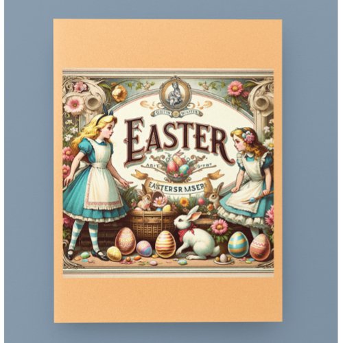Wonderland Easter Card