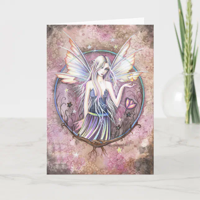 Wonderland Fairy Greeting Card | Zazzle