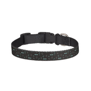 Wonderland Geometric Night Pattern Pet Collar