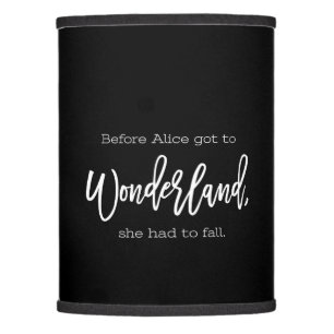 wonderland lamp shade