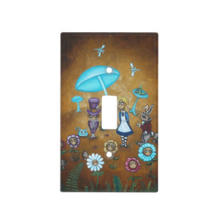 Wonderland Light Switch Cover