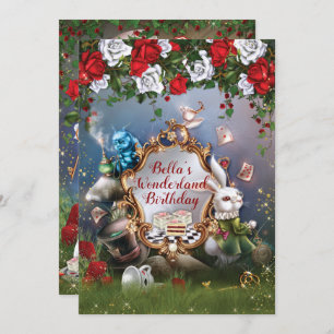Wonderland Party Invitation
