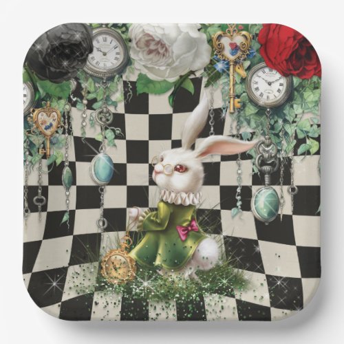 Wonderland Party Plate