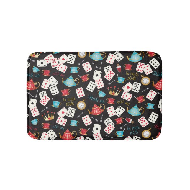 Wonderland Prints Bathroom Mat (Front)