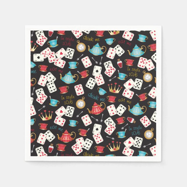Wonderland Prints Napkins (Front)