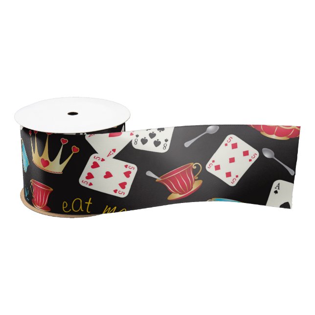 Wonderland Prints Satin Ribbon (Spool)