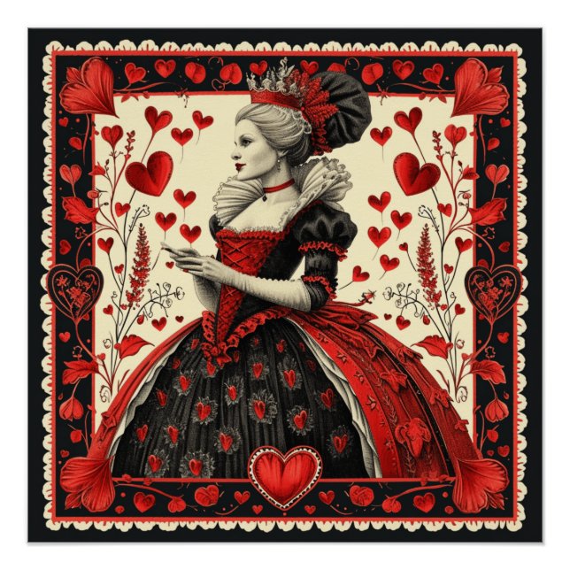 Wonderland Queen of Hearts: Wonderland Ruler Poster (Front)