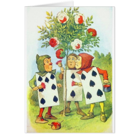 Wonderland Roses Cards (Front)