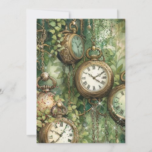 Wonderland Save the Date Card