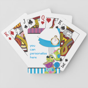 Wonderland Tea Cups Playing Cards