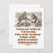 Wonderland Time Has Come Through Looking Glass (Front/Back)