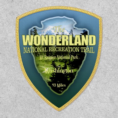 Wonderland Trail arrowhead  Patch