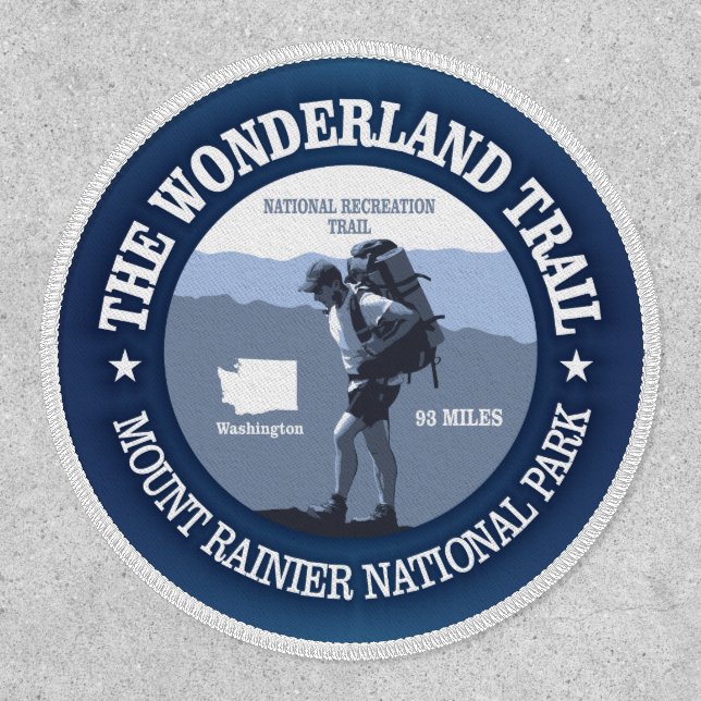 Wonderland Trail (BG) Patch (Front)