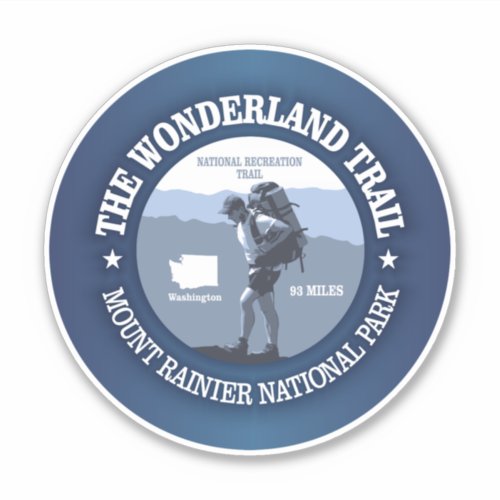 Wonderland Trail BG Sticker