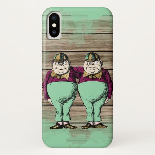 Wonderland Tweedles iPhone XS Case